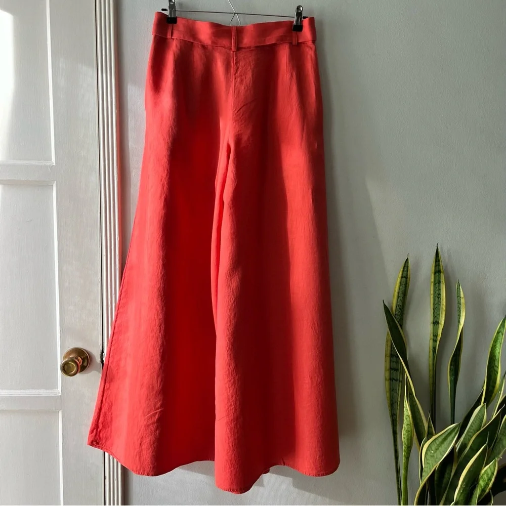 Banana Republic•Meridian Linen Ultra Wide Leg•Size 6